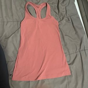 Lululemon- burnt orange tank top